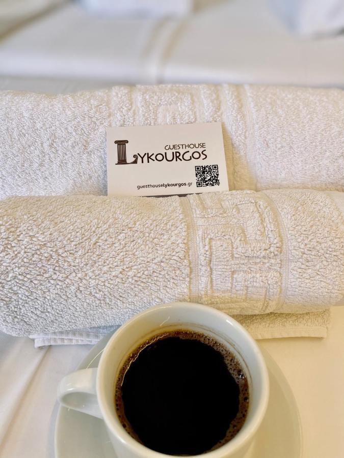 Guesthouse Lykourgos Mavrommátion エクステリア 写真