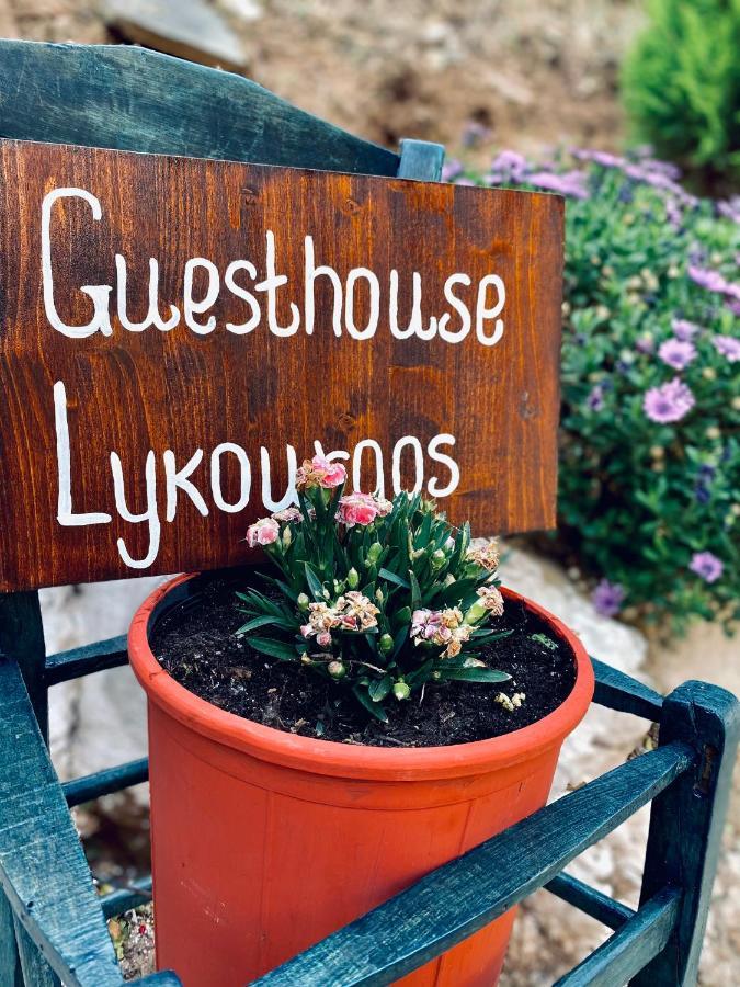 Guesthouse Lykourgos Mavrommátion エクステリア 写真