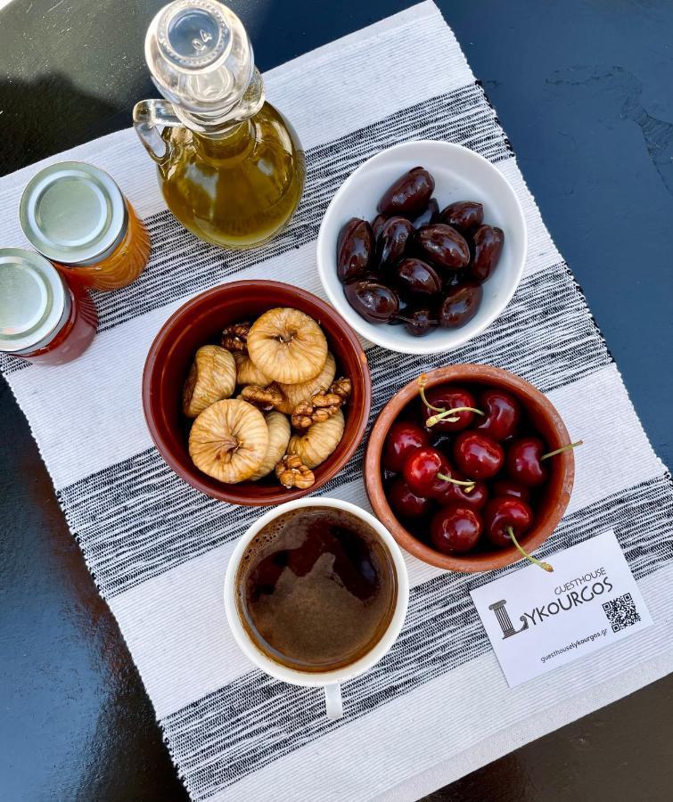 Guesthouse Lykourgos Mavrommátion エクステリア 写真